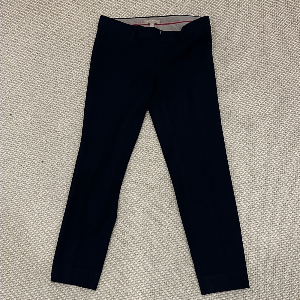 Banana Republic Sloan Plants Navy